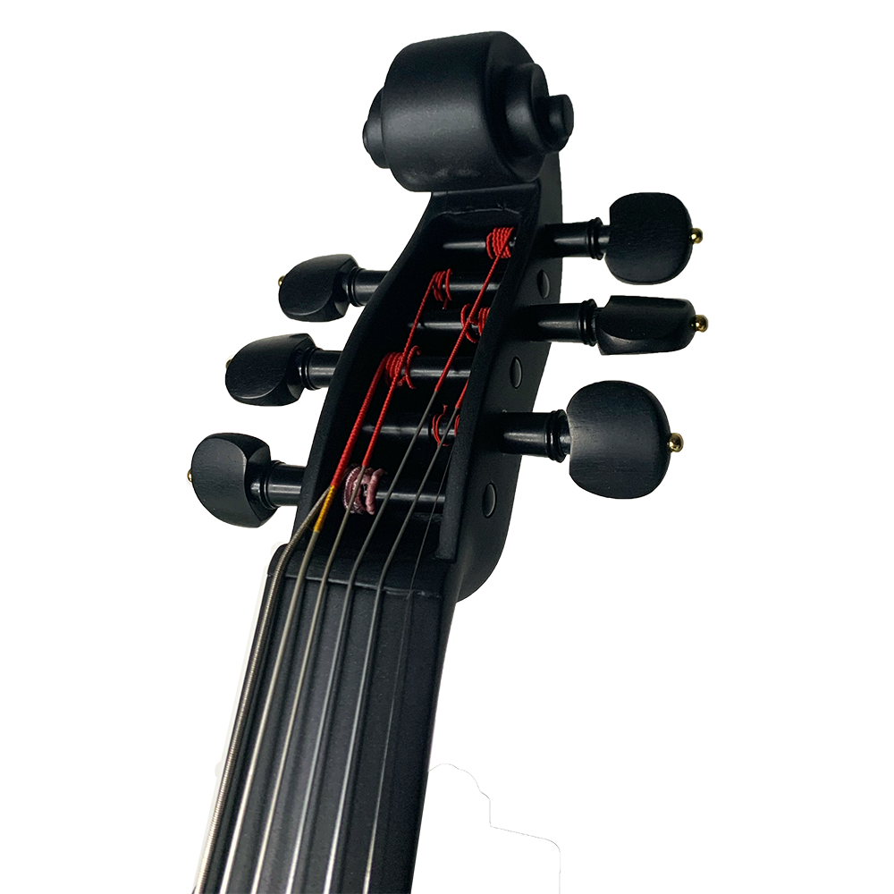 Electric Violin 6 Strings Carbon Pegs