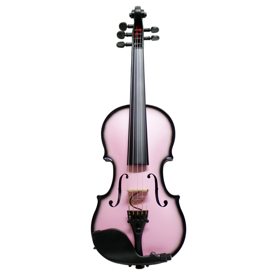 AEX Carbon Violin, 5 Strings, pink