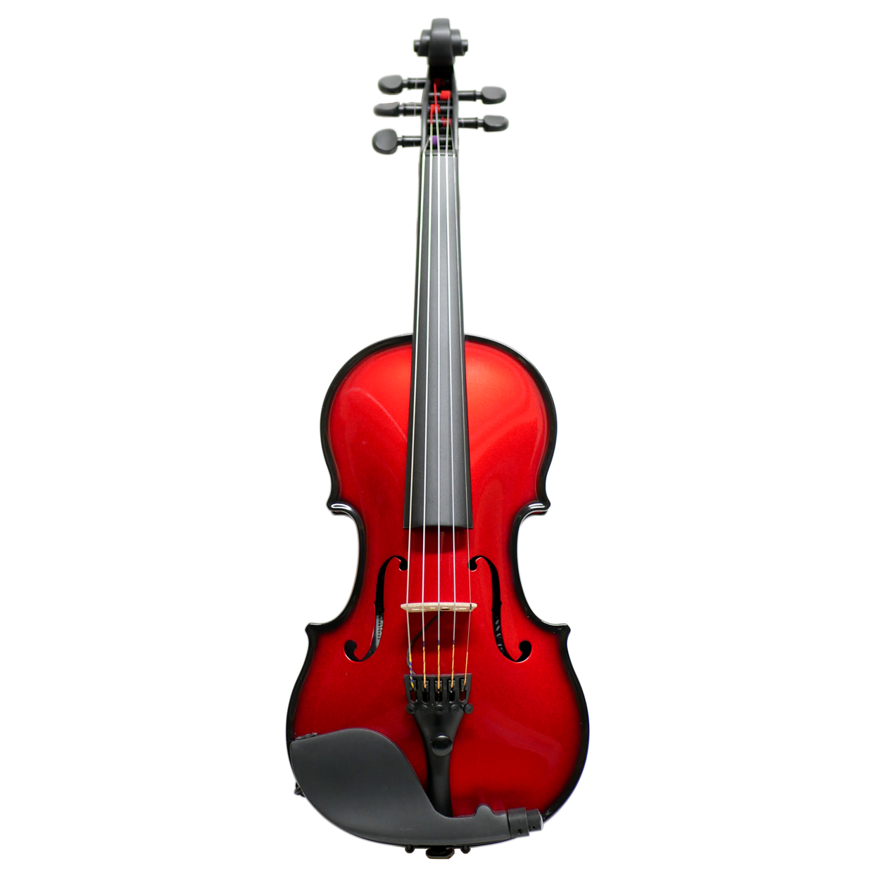 AEX Carbon Violin, 5 Strings, red